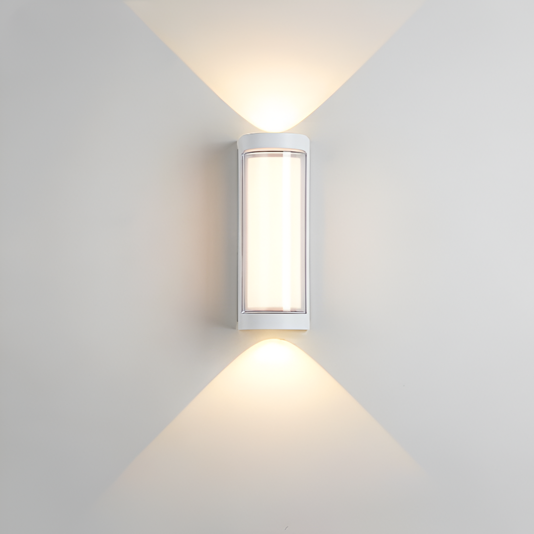 Nordic Up Down Acrylic Waterproof Minimalist Outdoor Wall Light