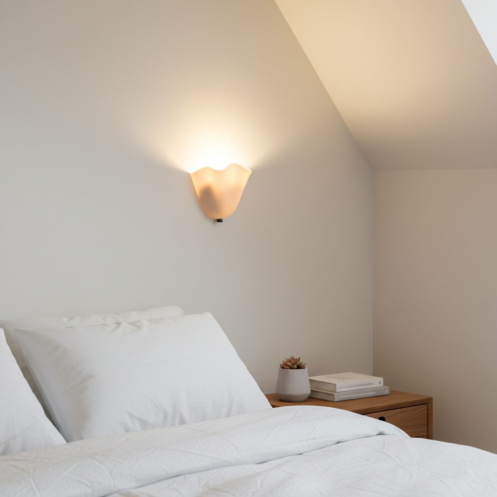 Skirt Series Retro Colored Glass Skirt Shell Wall Light — Lubrel minimalist lighting