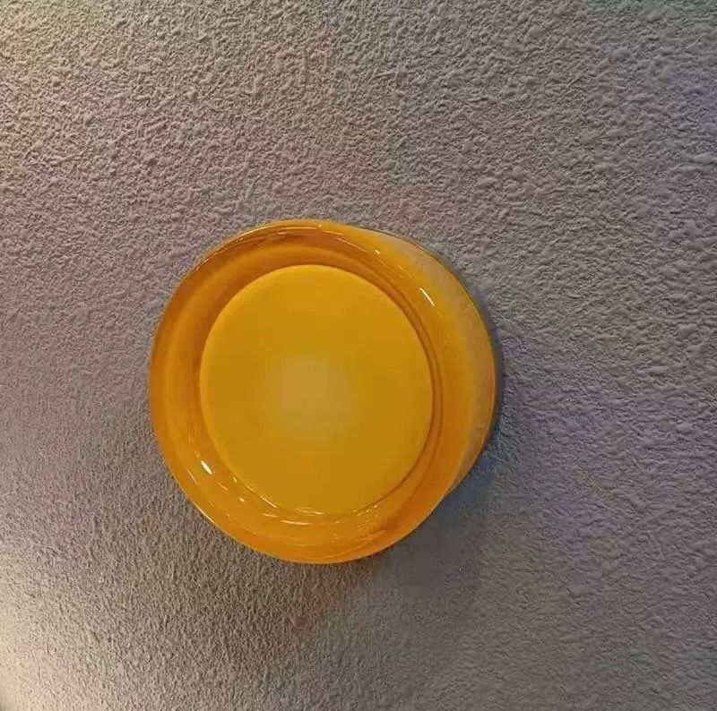 Nordic Luminous Dimple Acrylic Modern Wall Light real product photo 4