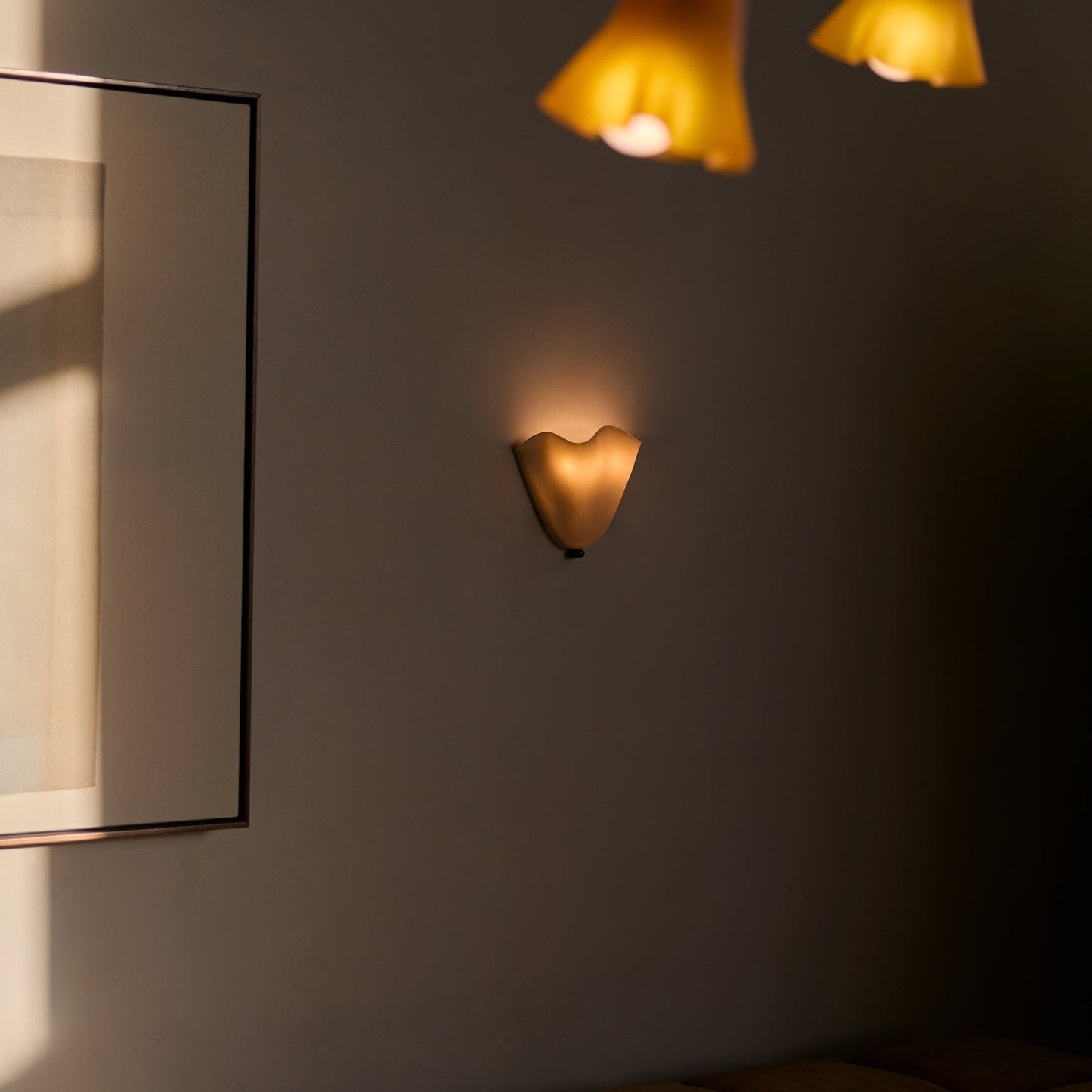 Skirt Series Retro Colored Glass Skirt Shell Wall Light — Lubrel minimalist lighting