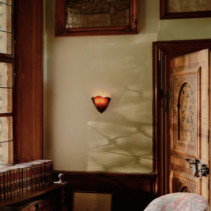 Skirt Series Retro Colored Glass Skirt Shell Wall Light — Lubrel minimalist lighting