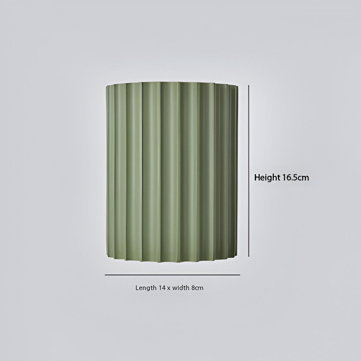 Nordic Resin Clarity Minimalist Wall Light