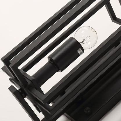 Krajewski Retro Industrial Glass Outdoor Wall Light