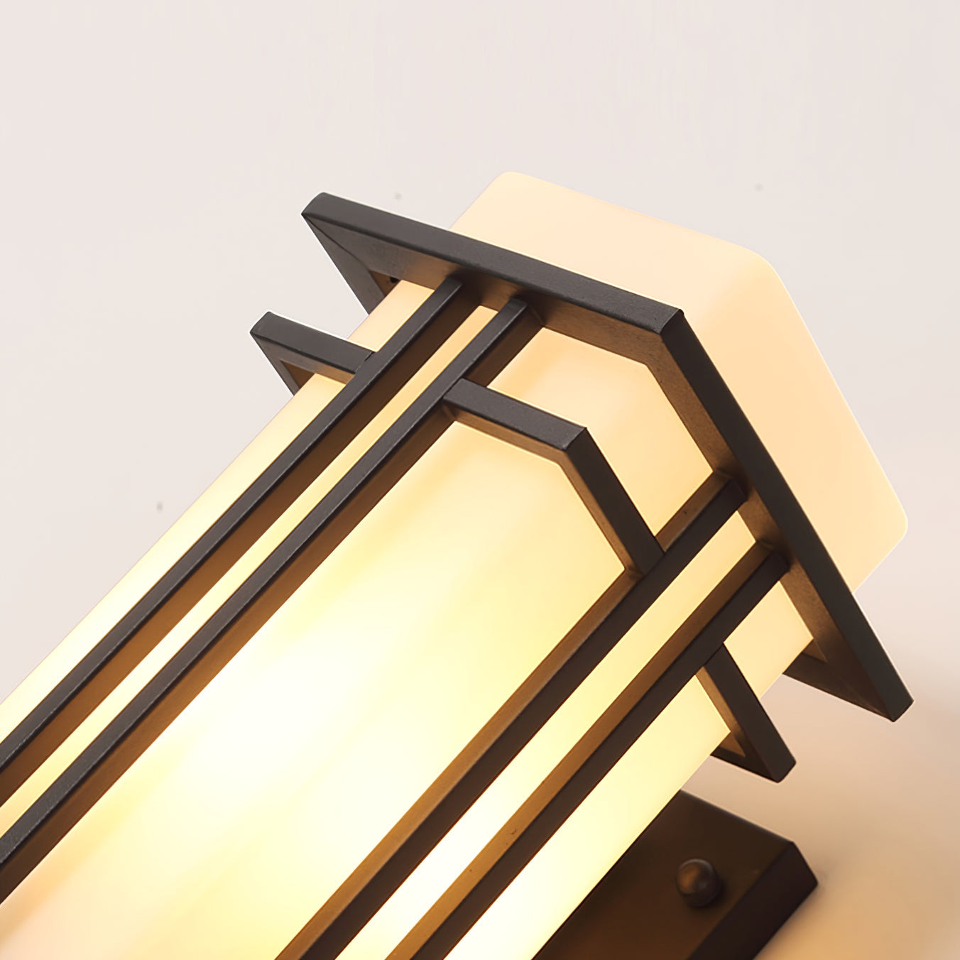 Krajewski Retro Industrial Glass Outdoor Wall Light