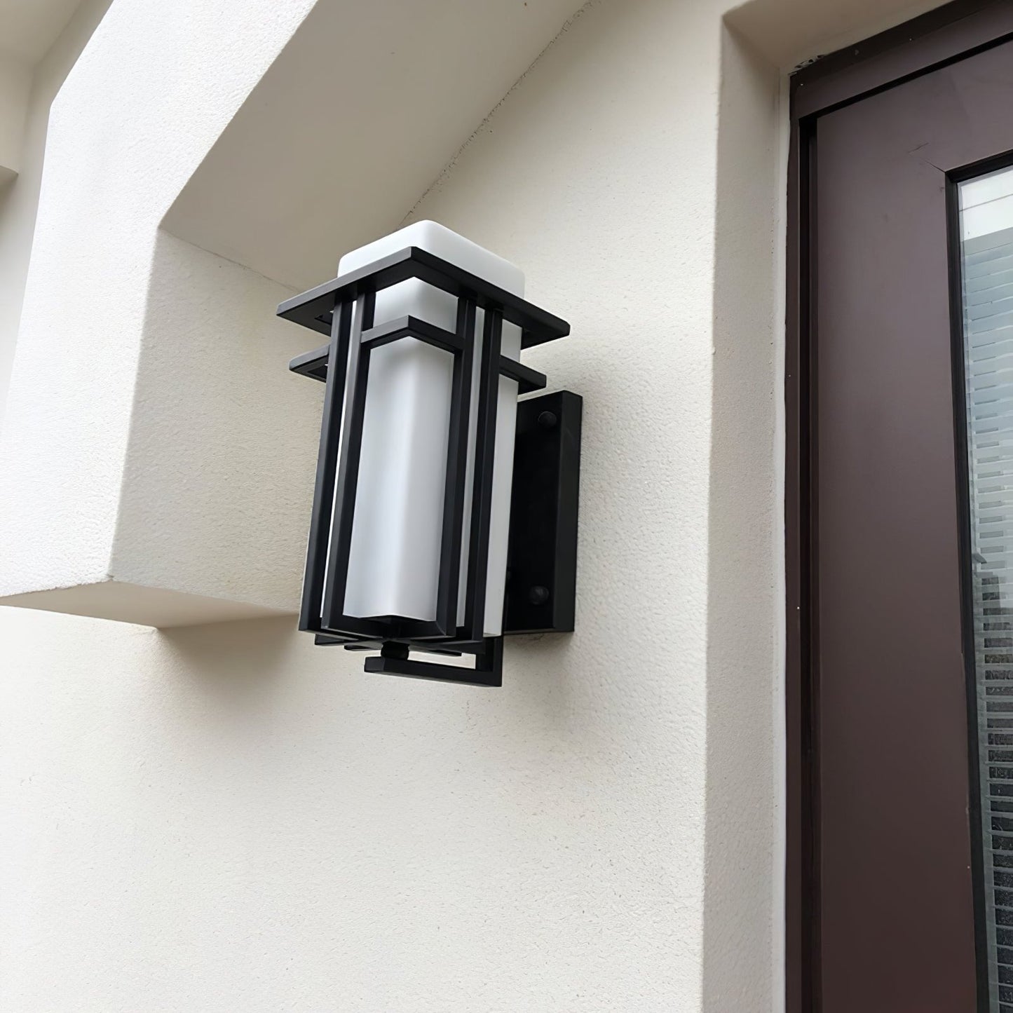 Krajewski Retro Industrial Glass Outdoor Wall Light