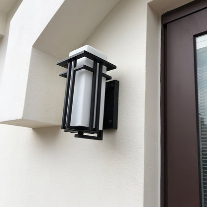 Krajewski Retro Industrial Glass Outdoor Wall Light