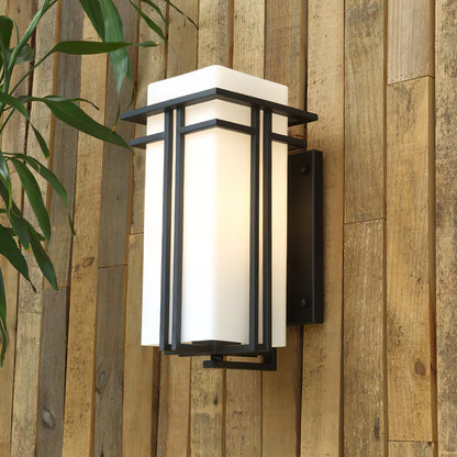 Krajewski Retro Industrial Glass Outdoor Wall Light