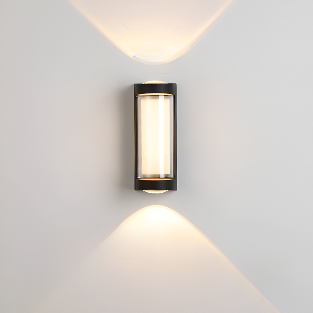 Nordic Up Down Acrylic Waterproof Minimalist Outdoor Wall Light