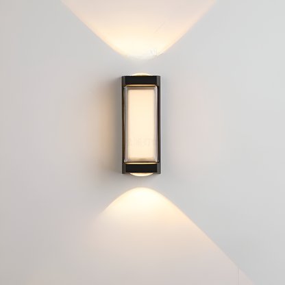 Nordic Up Down Acrylic Waterproof Minimalist Outdoor Wall Light