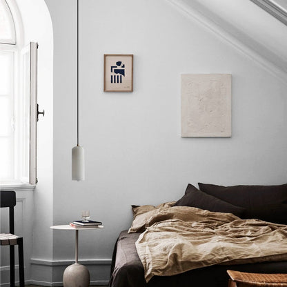 Nordic Modern  Alabaster Monty Pendant Light