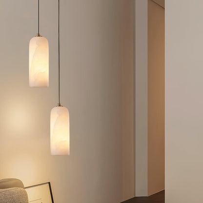 Nordic Modern  Alabaster Monty Pendant Light