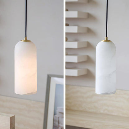 Nordic Modern  Alabaster Monty Pendant Light