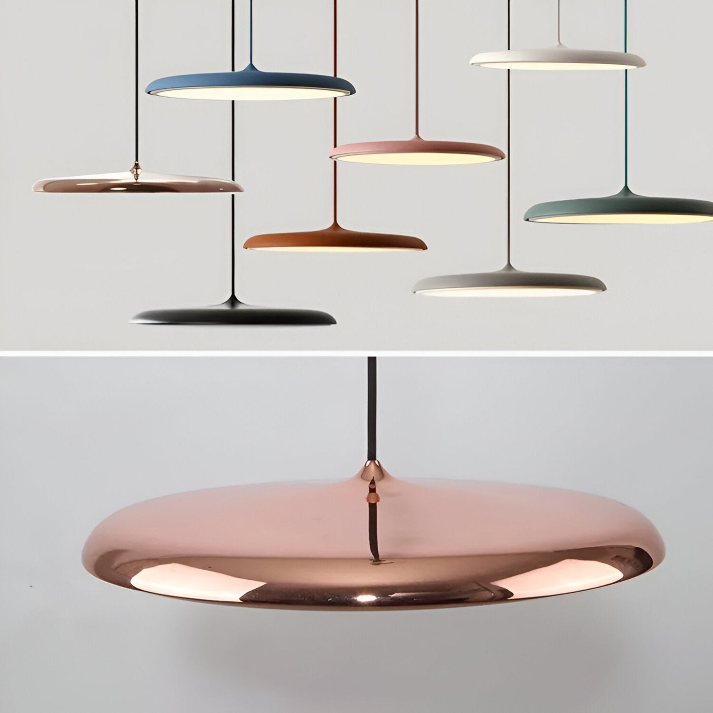 Nordic Modern Flying Saucer Pendant Light