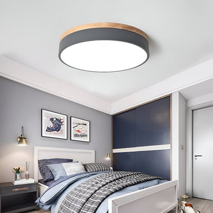 Nordic LED Round Flush Acrylic Minimalist Ceiling Light