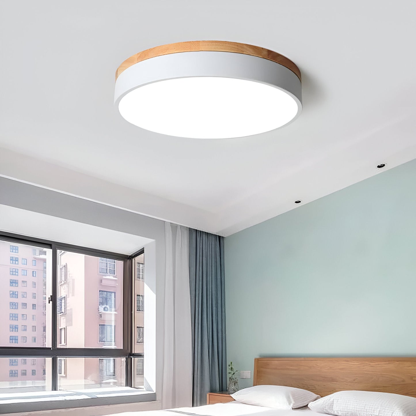 Nordic LED Round Flush Acrylic Minimalist Ceiling Light
