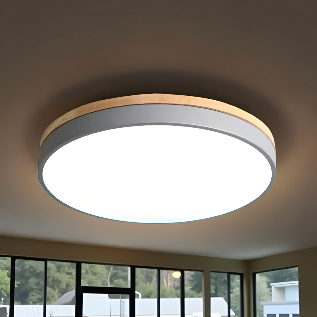 Nordic LED Round Flush Acrylic Minimalist Ceiling Light
