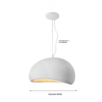 Nordic Wabi Sabi Fiberglass Pendant Light