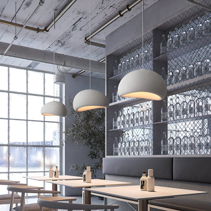 Nordic Wabi Sabi Fiberglass Pendant Light