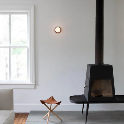 Nordic Rounded Minimalist LED Glass Wall Light