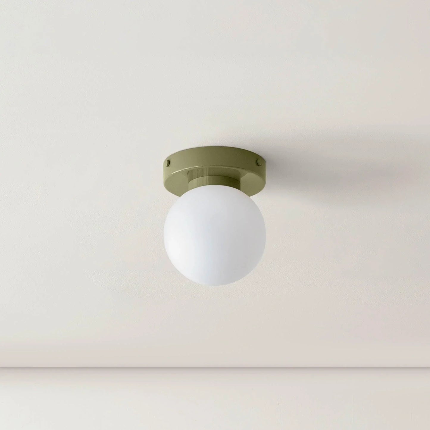 Nordic Rounded Minimalist LED Glass Wall Light
