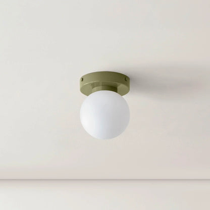 Nordic Rounded Minimalist LED Glass Wall Light