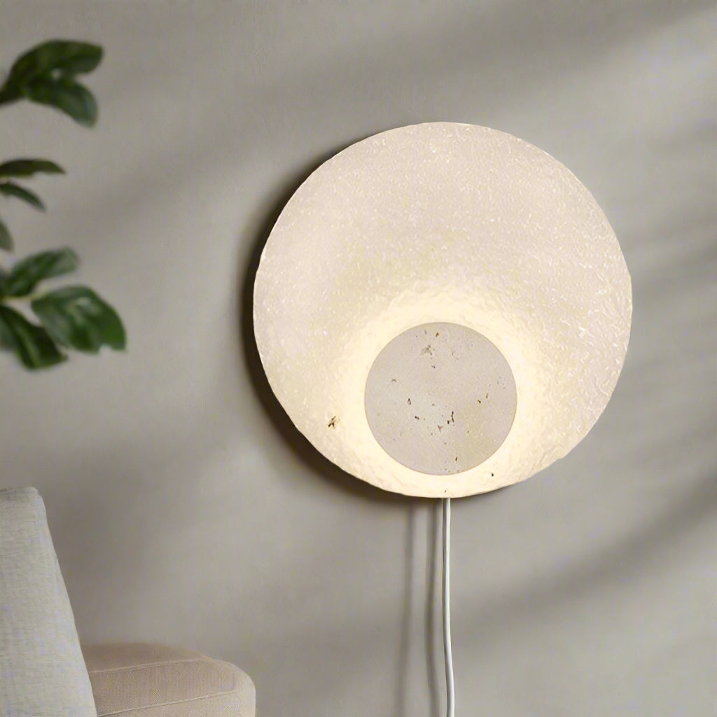Acrylic Travertine Creative Wall Light