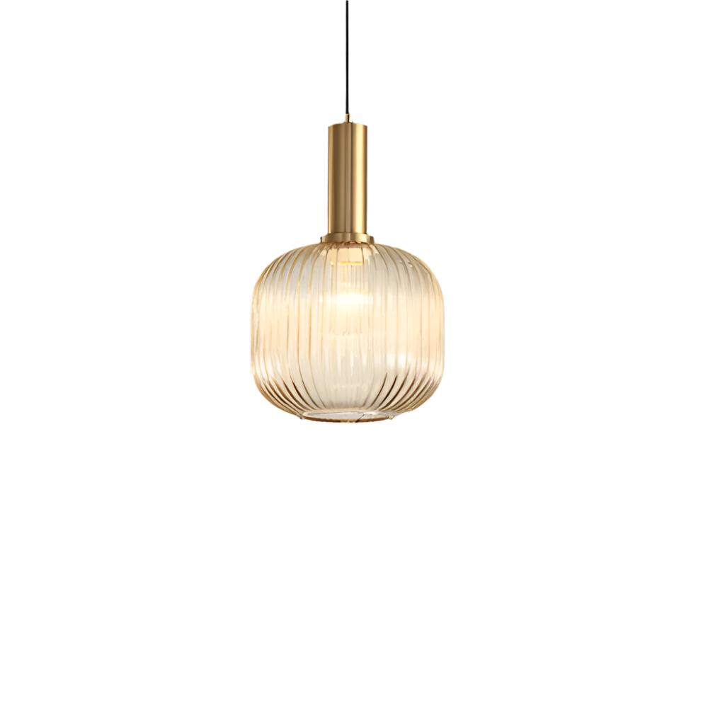 Nordic Colorful Glass Retro Pendant Light
