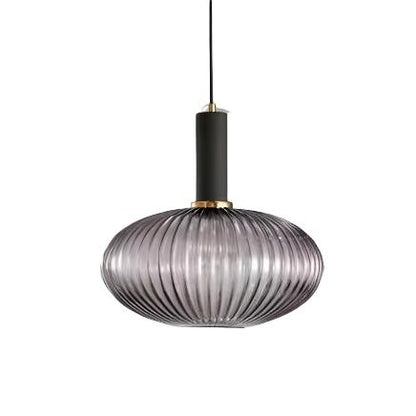 Nordic Colorful Glass Retro Pendant Light