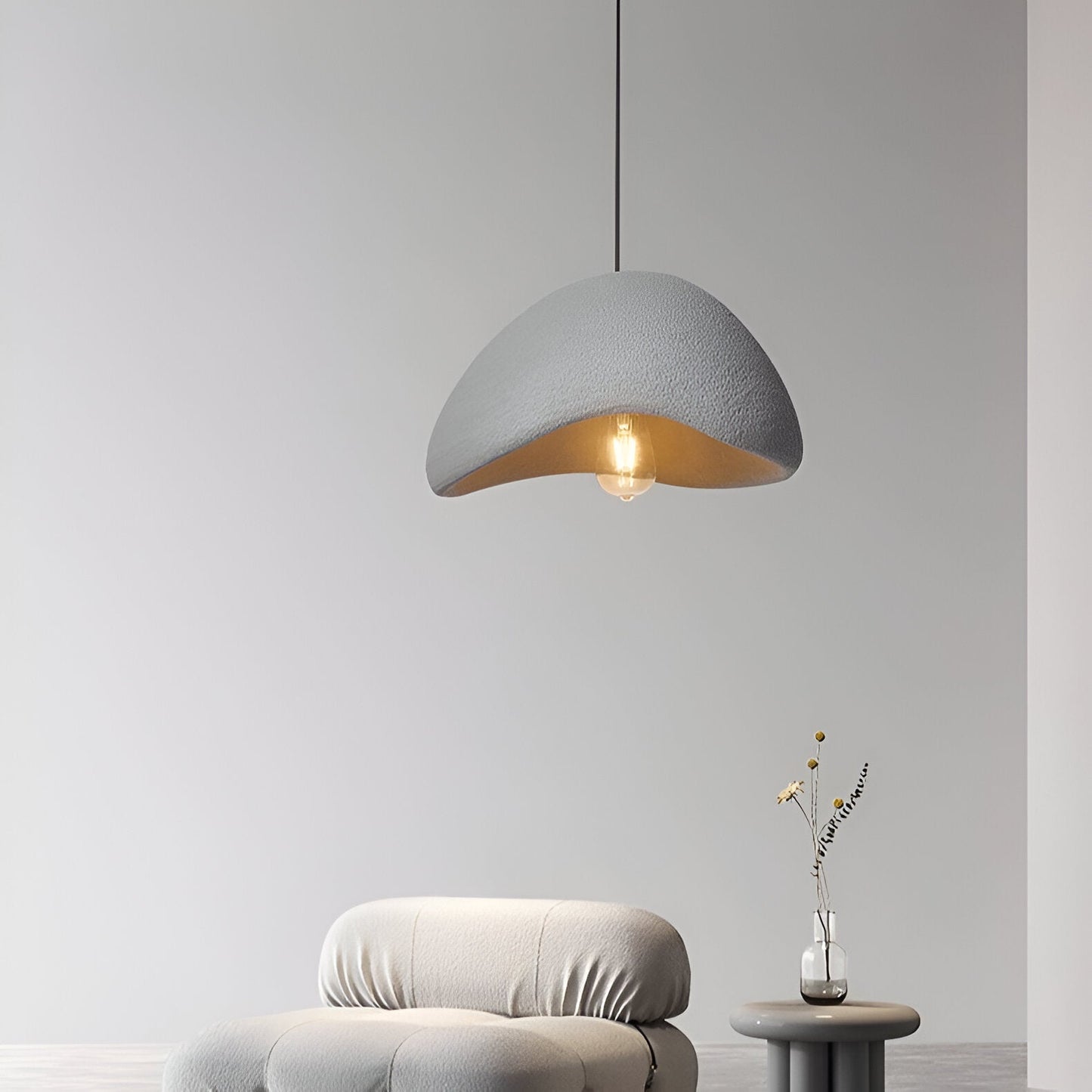 Wabi Sabi Cloud Burst Japandi  Pendant Light