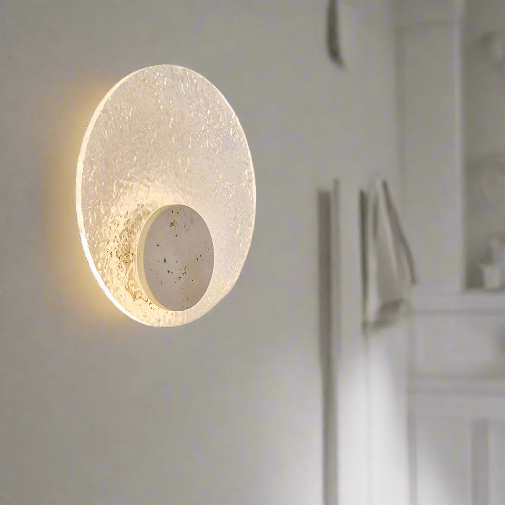 Acrylic Travertine Creative Wall Light