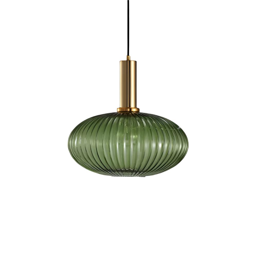 Nordic Colorful Glass Retro Pendant Light