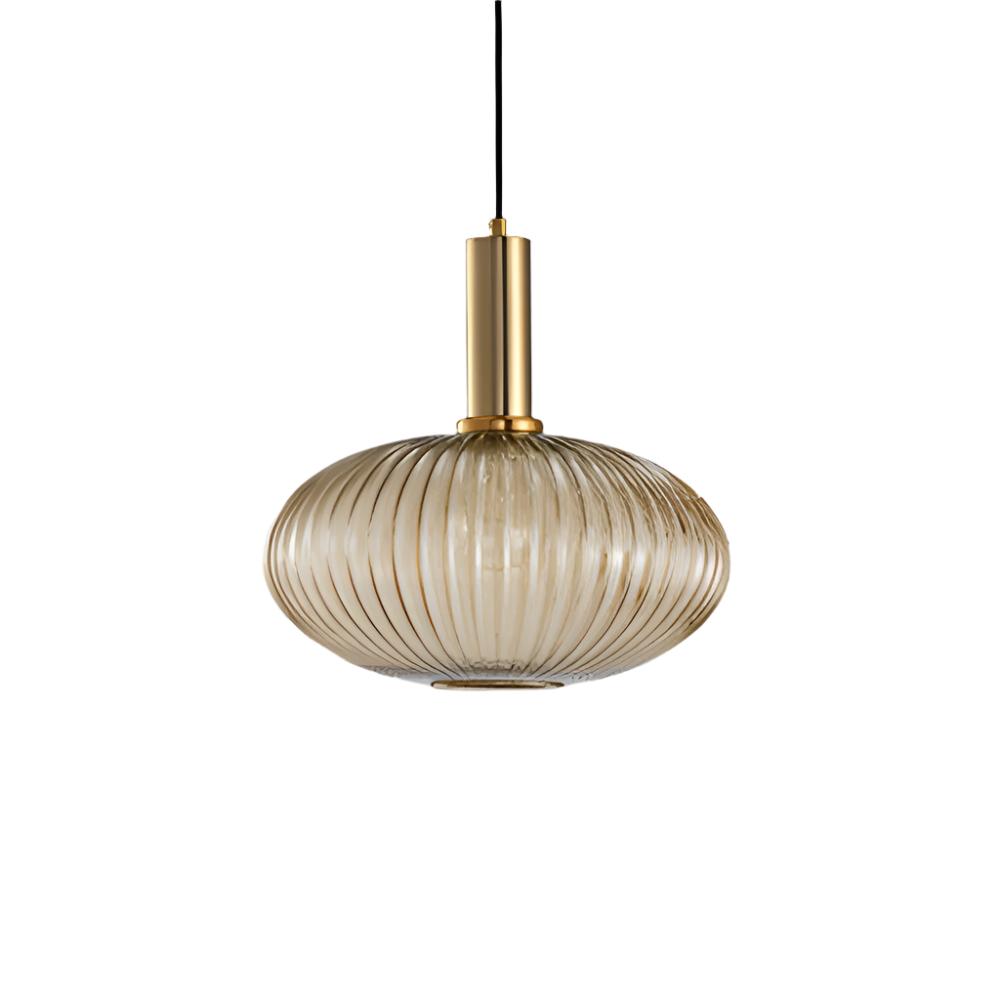 Nordic Colorful Glass Retro Pendant Light