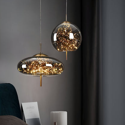 Nordic Luxury Modern Glass Pendant Light