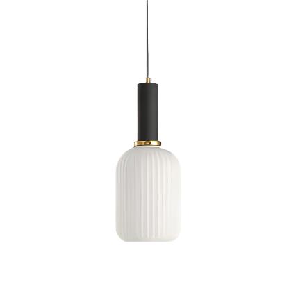 Nordic Colorful Glass Retro Pendant Light