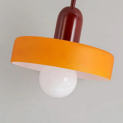 Luminous Halo Modern Glass Pendant Light — Lubrel minimalist lighting