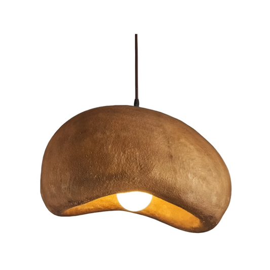 Wabi-Sabi Cloud Japandi Resin Pendant Light