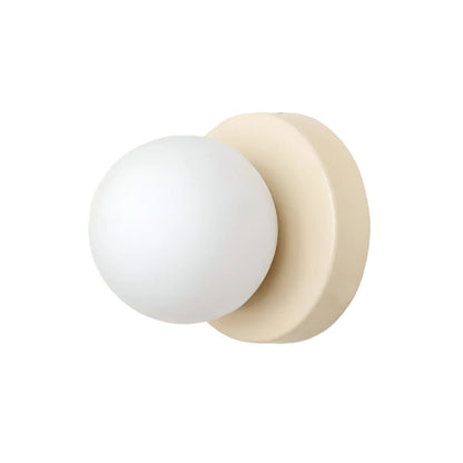 Nordic Rounded Minimalist LED Glass Wall Light