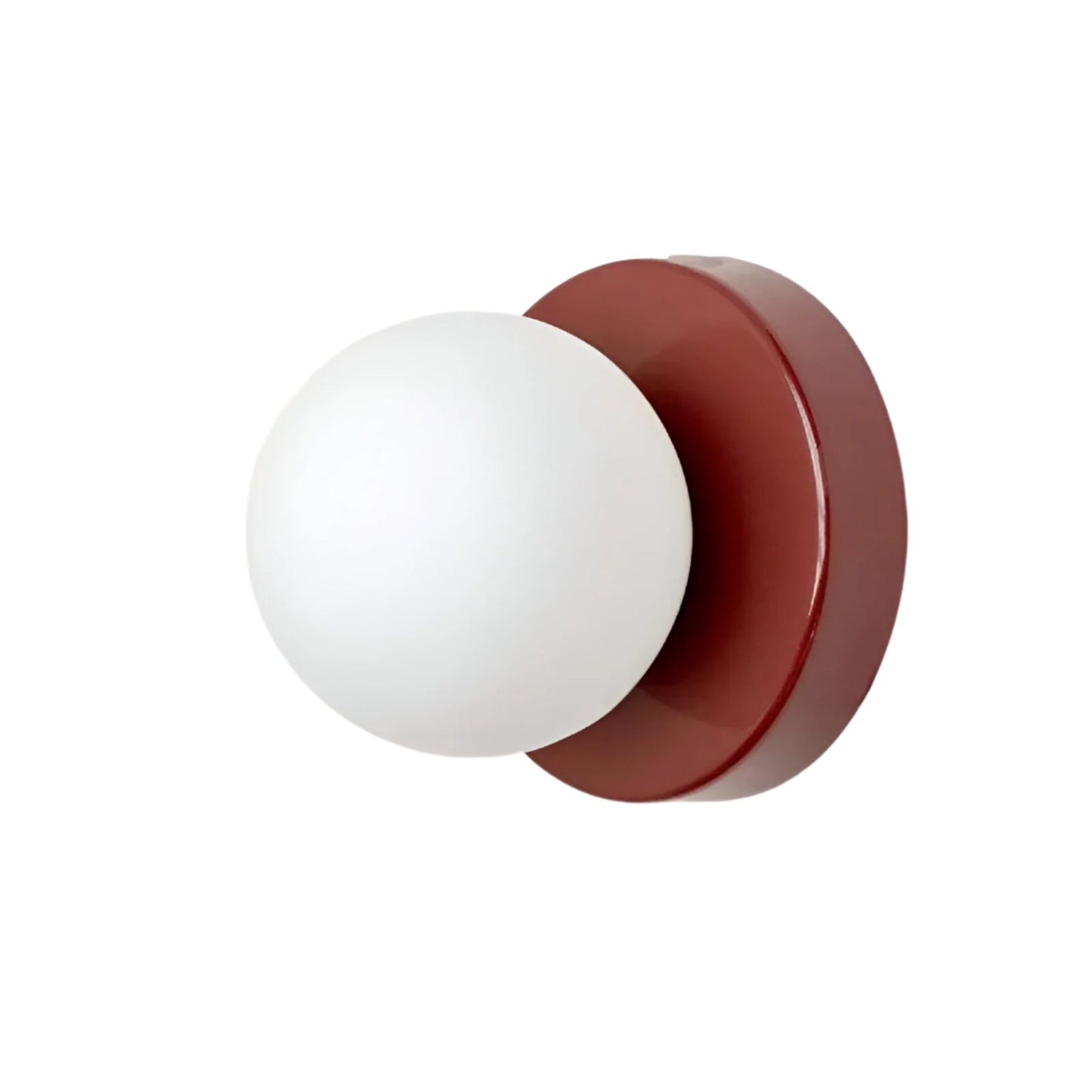 Nordic Rounded Minimalist LED Glass Wall Light