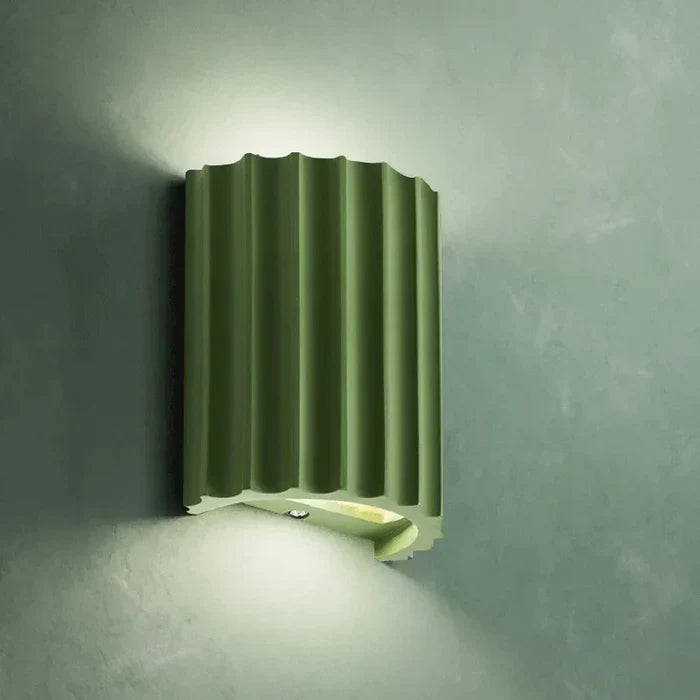 Nordic Resin Clarity Minimalist Wall Light
