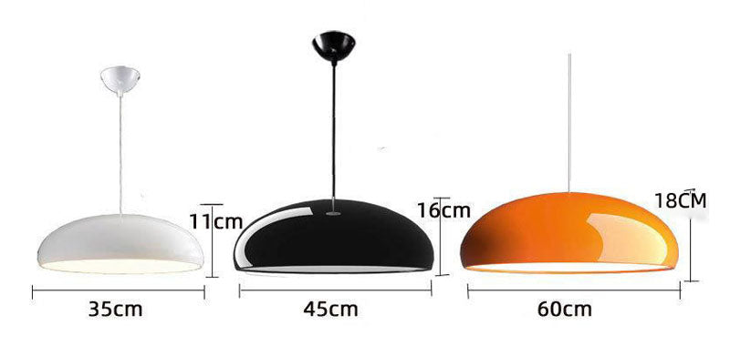 Italian Nordic Design Metal Pendant Light