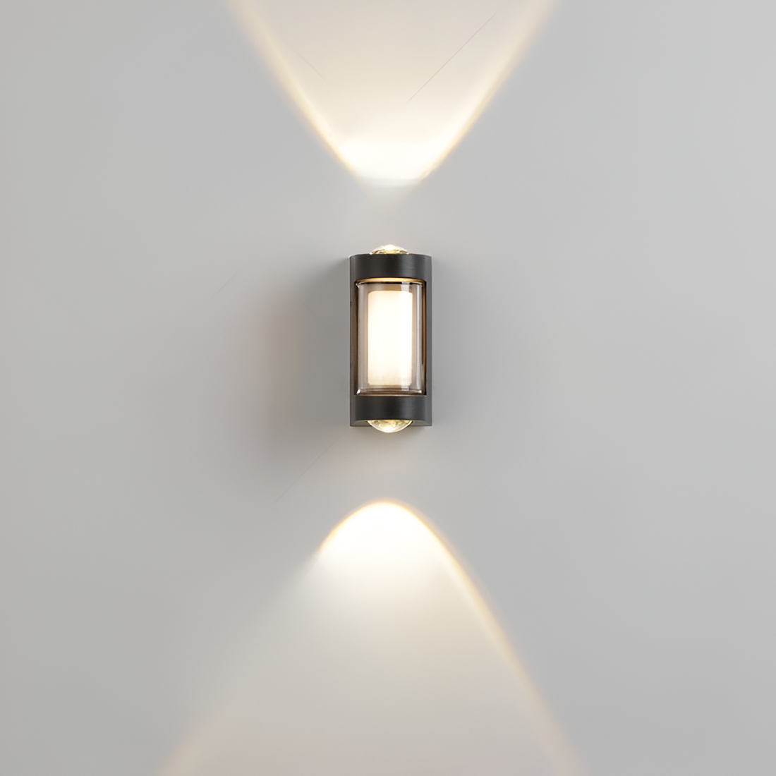 Nordic Up Down Acrylic Waterproof Minimalist Outdoor Wall Light
