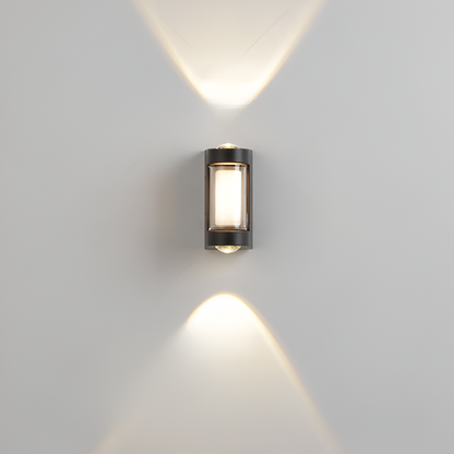 Nordic Up Down Acrylic Waterproof Minimalist Outdoor Wall Light