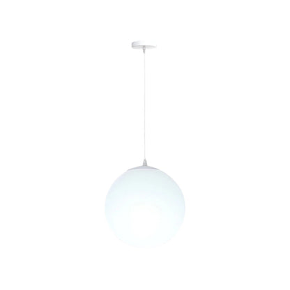 Nordic Globe Milky Glass Pendant Light