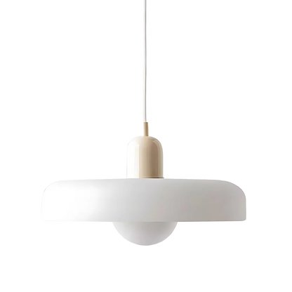 Luminous Halo Modern Glass Pendant Light — Lubrel minimalist lighting