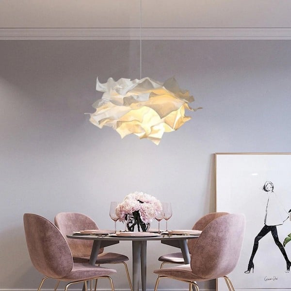 Nordic Paper Cloud Minimalist Pendant Light