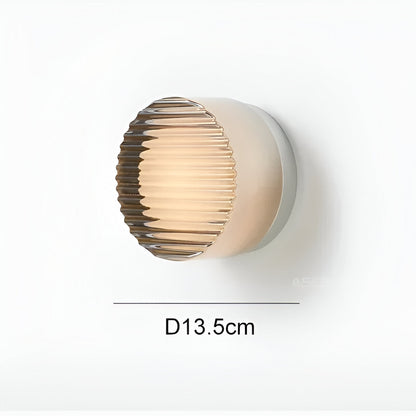 Nordic Luminous Dimple Acrylic Modern Wall Light