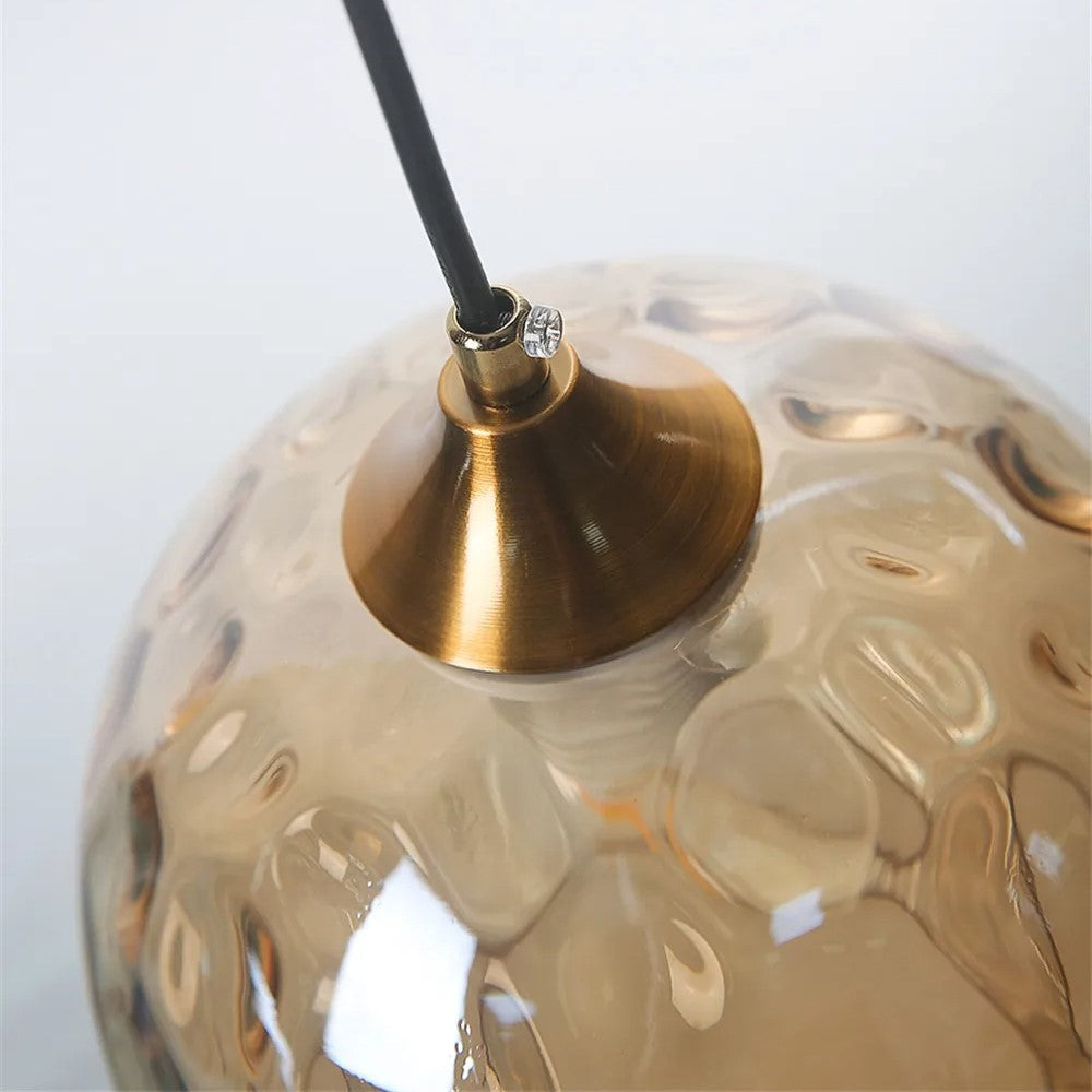 Modern LED Nordic Ceiling Glass Ball Pendant Light