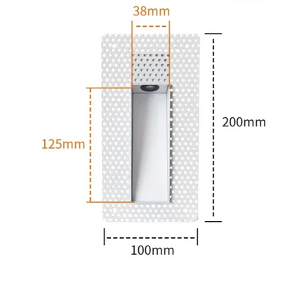Nordic Frameless Stairs LED Sensor Wall Light