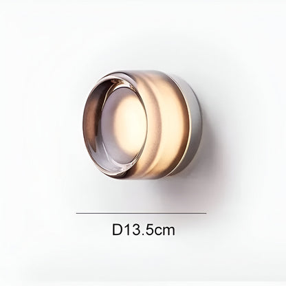 Nordic Luminous Dimple Acrylic Modern Wall Light