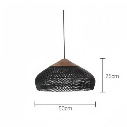 Retro Bohemian Rattan Pendant Light